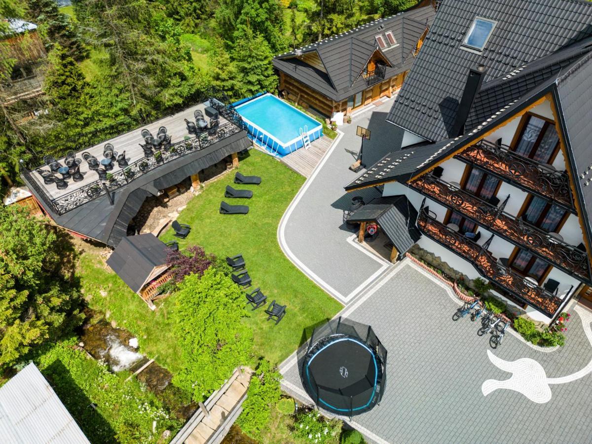 Lesny Dwor Bed & Breakfast Murzasichle Bagian luar foto
