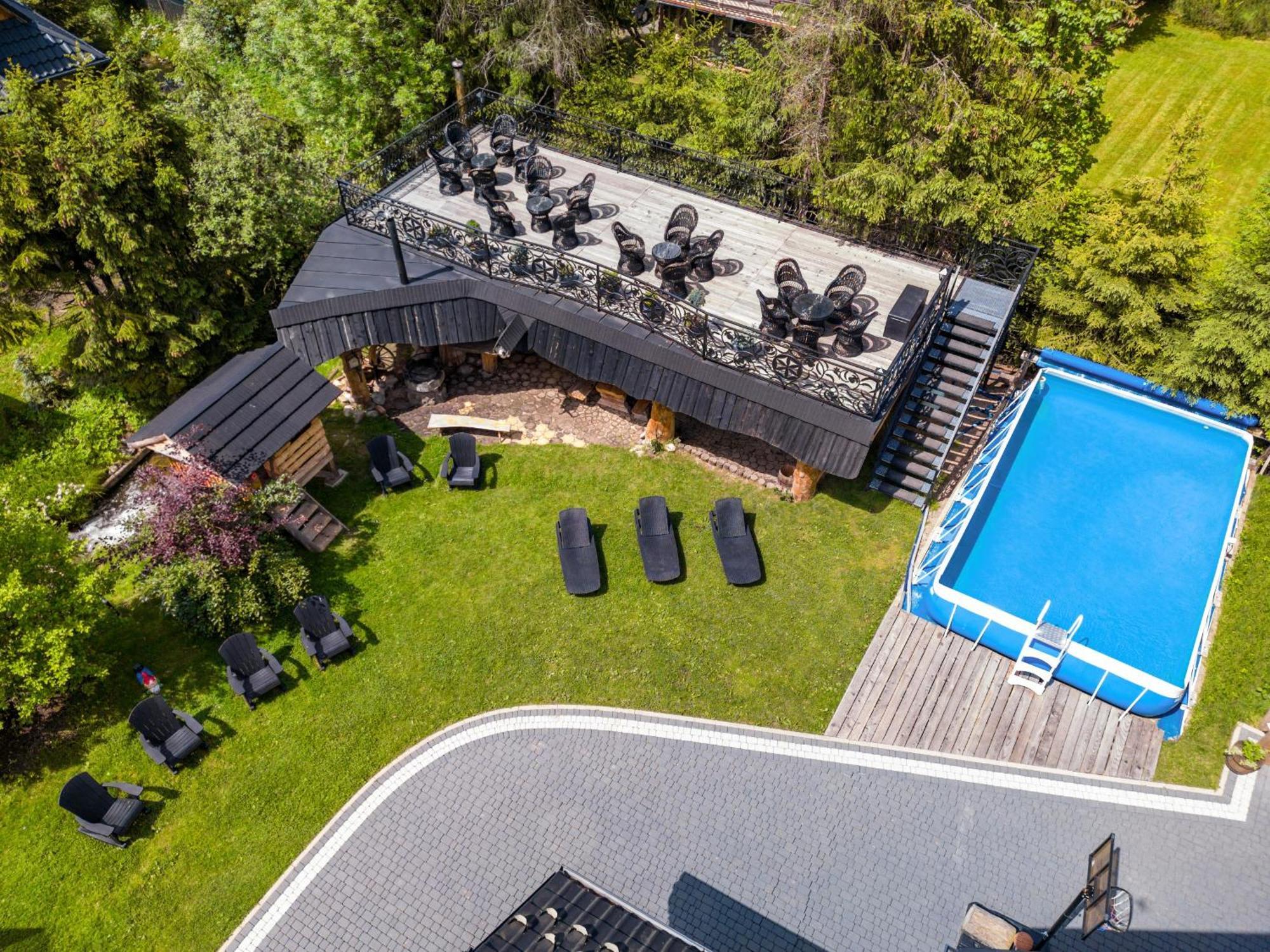 Lesny Dwor Bed & Breakfast Murzasichle Bagian luar foto